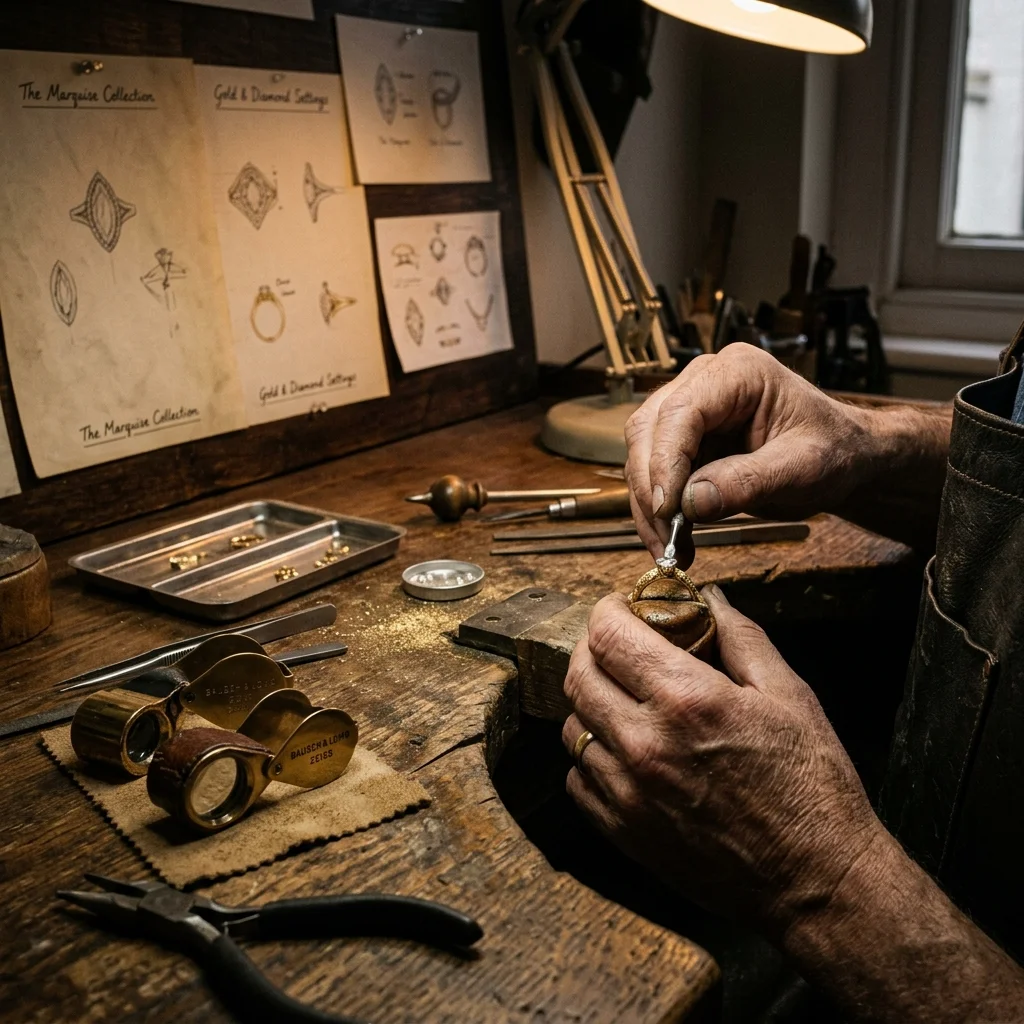 Minee's Master Jeweler at Work