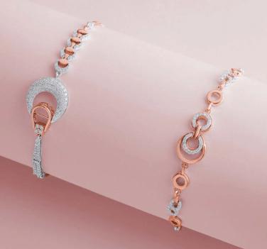 Rose Gold Tennis Bracelet